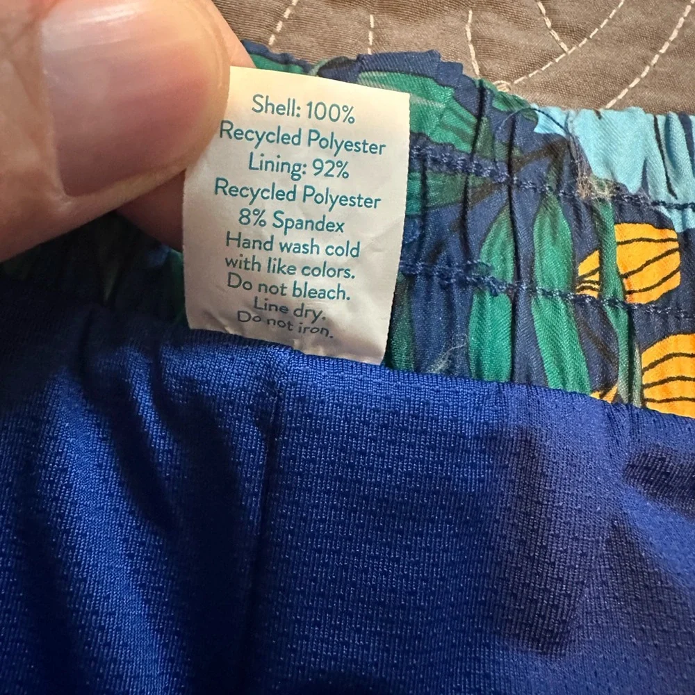 Thereabouts Boys Multi Palm Swim Trunks NWT Size XS 6/7